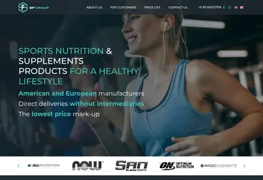 Screenshot of sfgroup.ge
