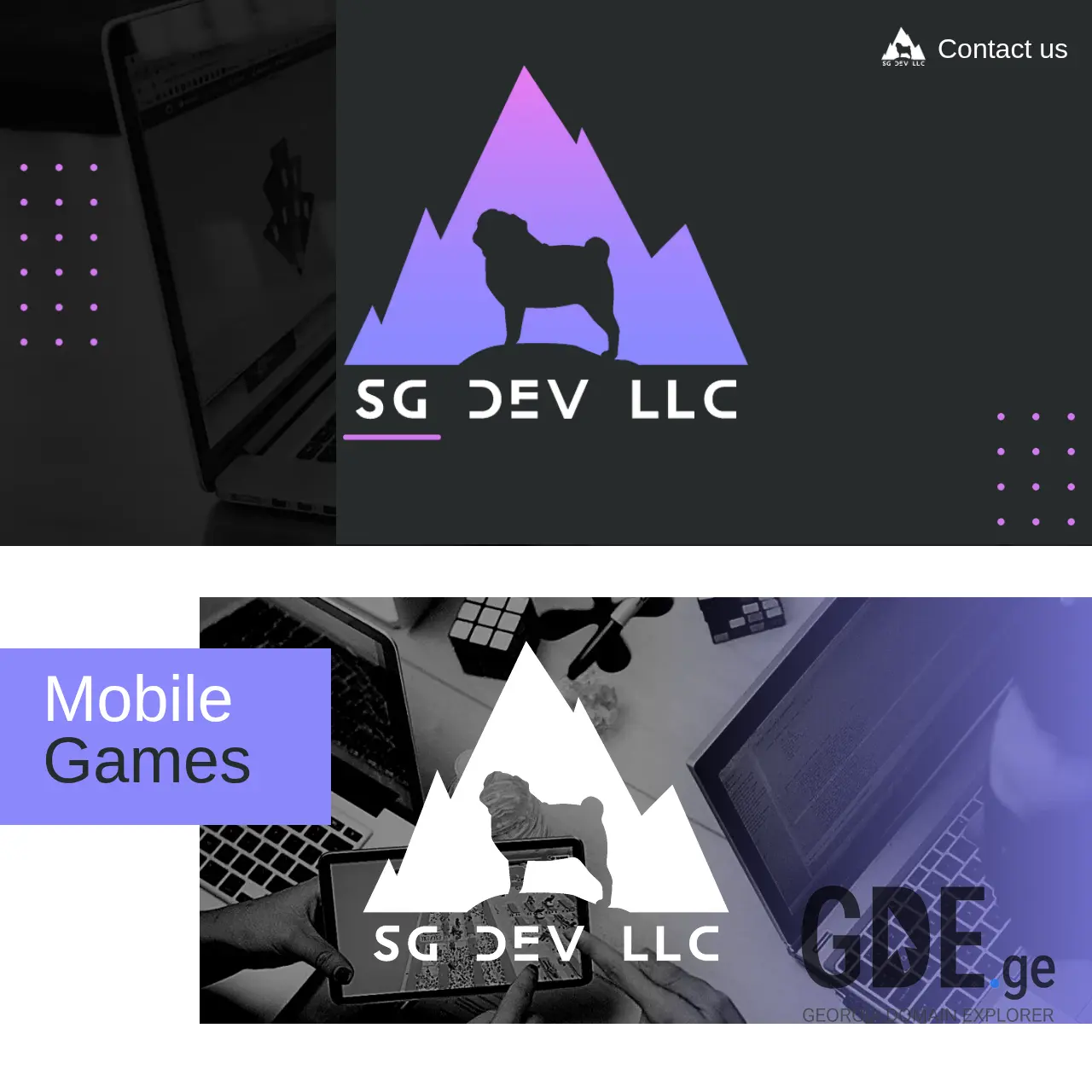 Screenshot of the site sgdev.ge at 2025-12-11