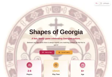 Screenshot of shapesofgeorgia.ge
