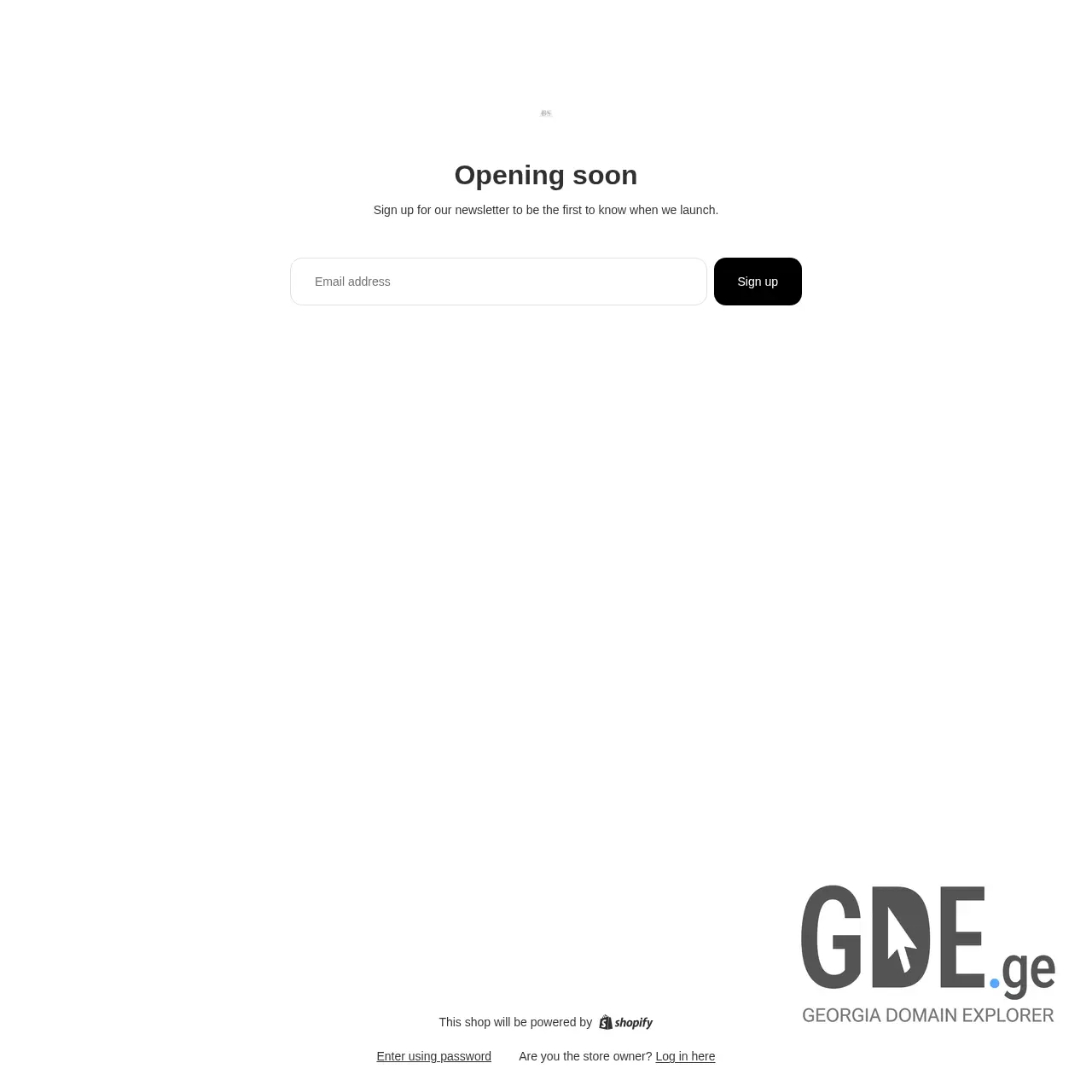 Screenshot of the site shopart.ge at 2025-12-14