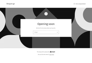 Screenshot of shopart.ge