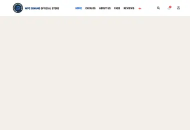 Screenshot of shopdinamo.ge