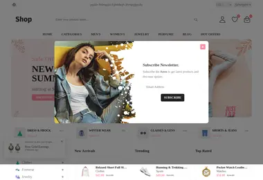 Screenshot of shopmagic.ge