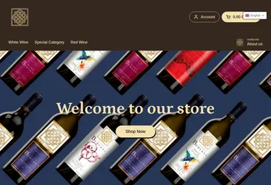 Screenshot of shopwinerybediani.ge