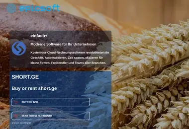 Скриншот short.ge