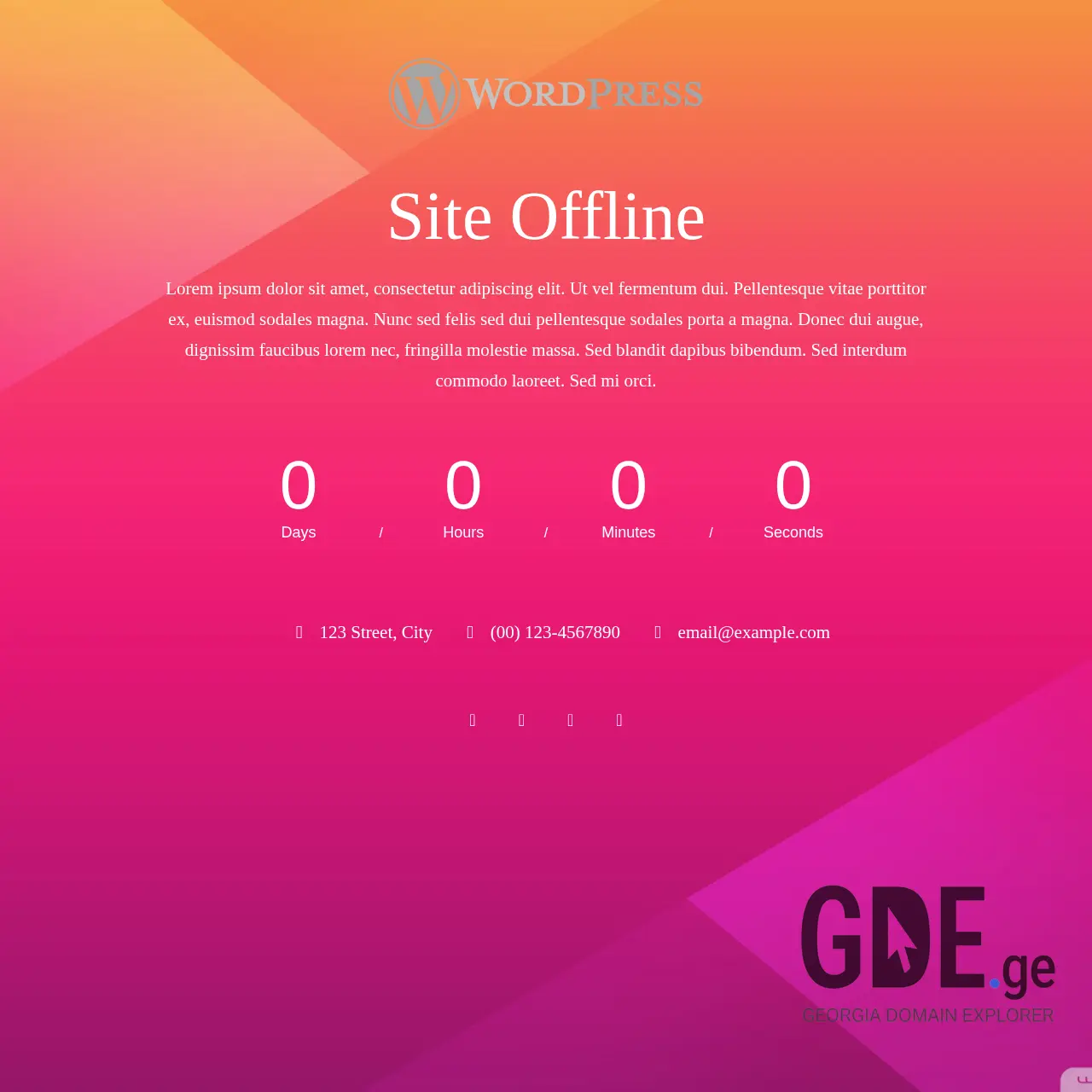 Screenshot of the site shushebi.ge at 2025-12-12