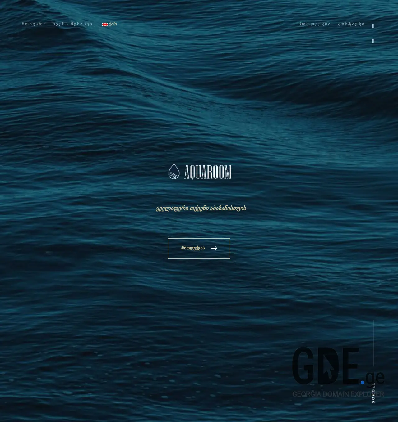 Screenshot of the site sido.ge at 2025-12-01