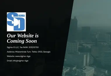 Screenshot of sigma-d.ge