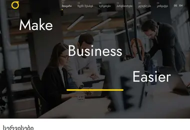 Screenshot of sigmagroup.ge