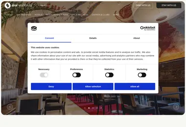 Screenshot of silkhospitality.ge