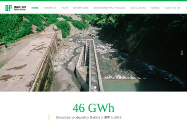 Screenshot of silkroadenergy.ge