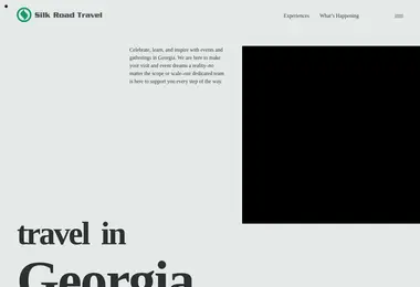 silkroadtravel.ge-ის ეკრანის სურათი