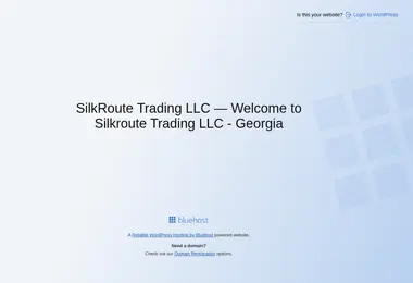Screenshot of silkroute.ge