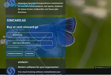 Screenshot of simcard.ge