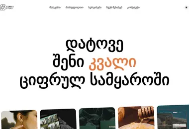 Скриншот simplesteps.ge