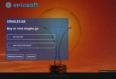 Screenshot of singles.ge