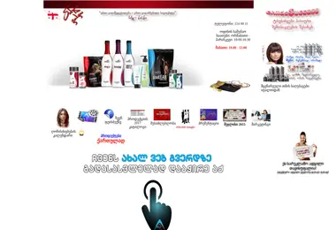 Скриншот sisel.com.ge