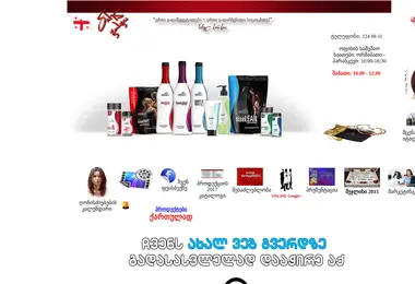 Скриншот sisel.com.ge