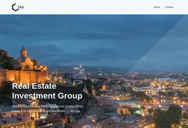 Скриншот ska.ge