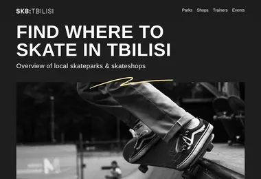 Screenshot of skate.ge