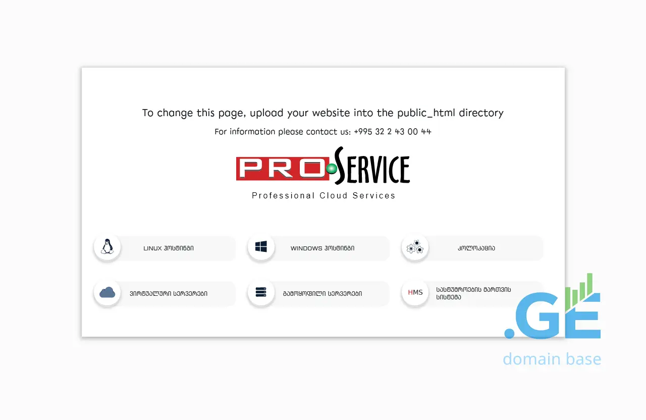Screenshot of the site skhivishop.ge