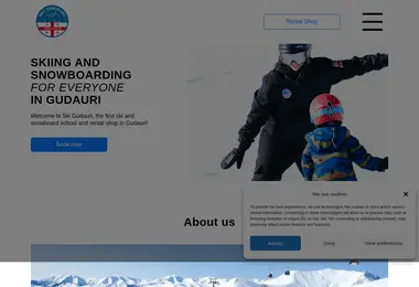 Screenshot of skigudauri.ge
