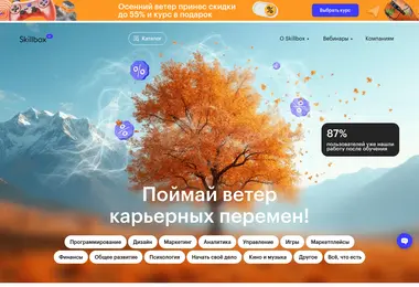 Screenshot of skillbox.ge