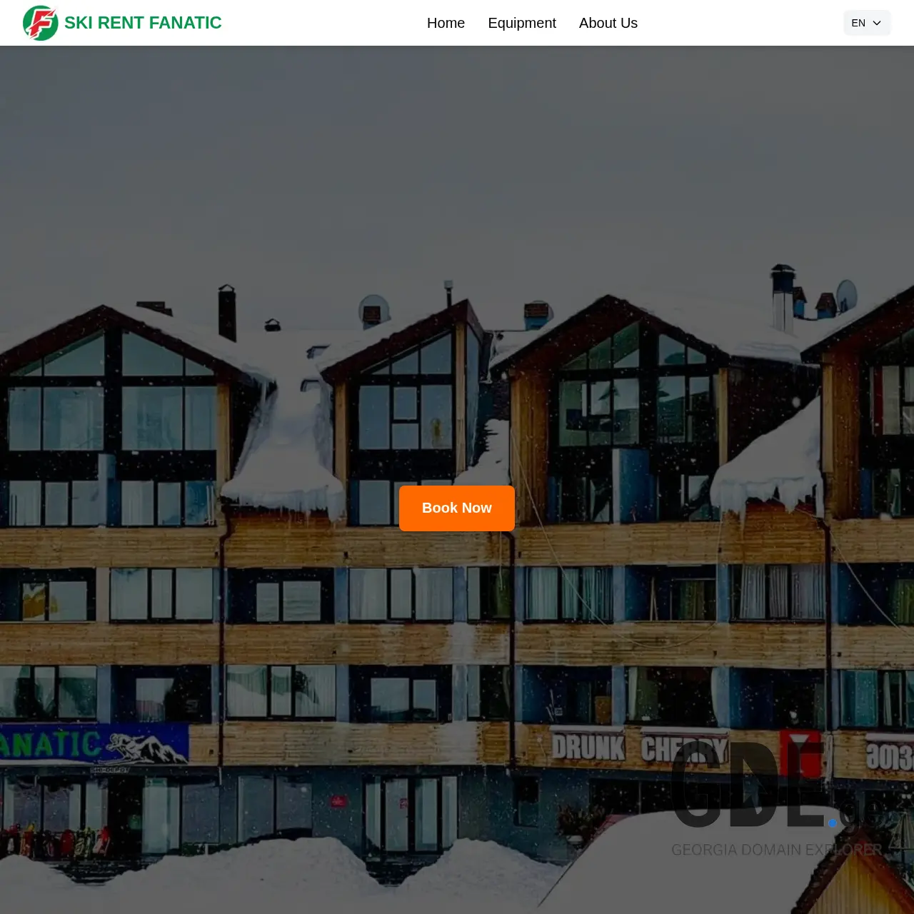 Screenshot of the site skirentfanatic.ge at 2025-12-26