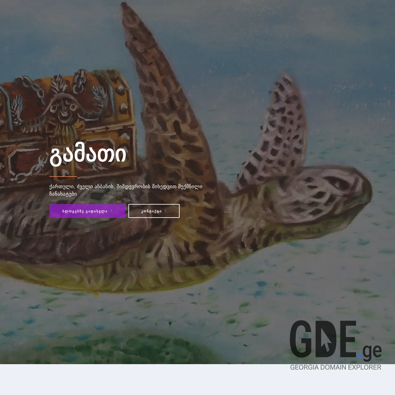 Screenshot of the site skudeto.ge at 2025-12-11