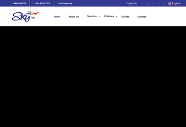 Screenshot of skyinn.ge