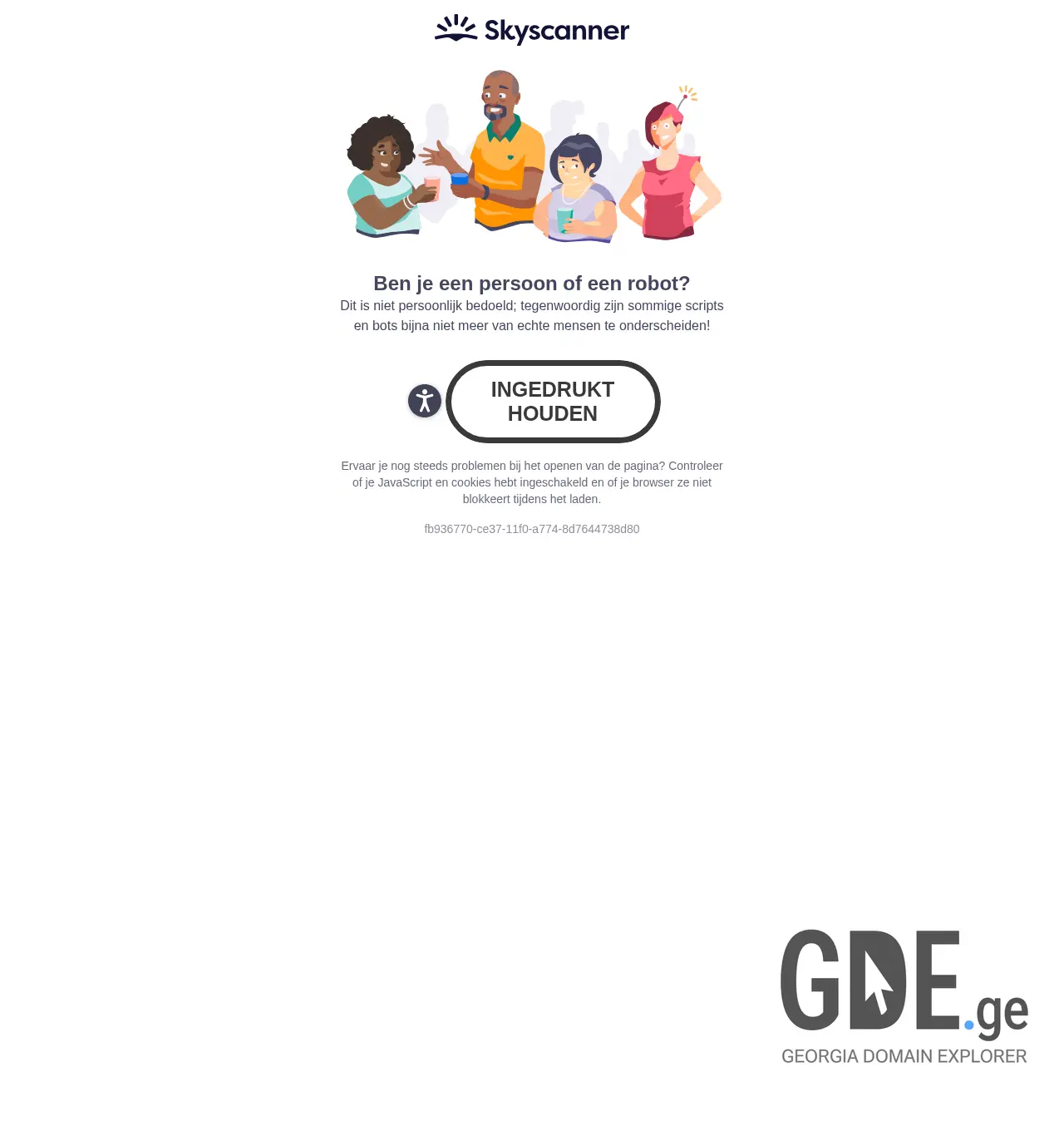 Screenshot of the site skyscanner.com.ge at 2025-11-30