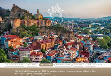 skytravel.ge-ის ეკრანის სურათი