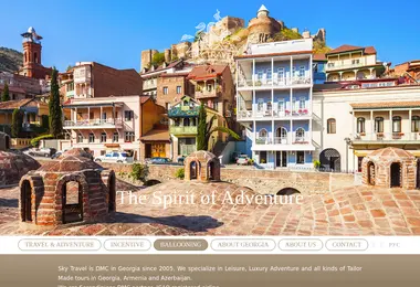 skytravel.ge-ის ეკრანის სურათი