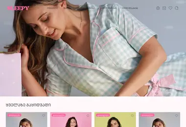 Скриншот sleepy.ge