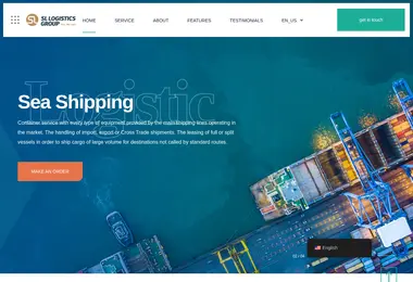 sllogistics.ge-ის ეკრანის სურათი