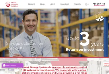 Скриншот smart-storage.ge