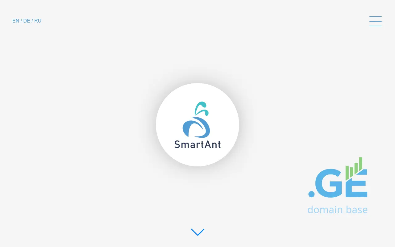Screenshot of the site smartant.ge