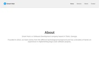 Скриншот smarthub.ge