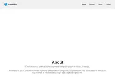 Screenshot of smarthub.ge