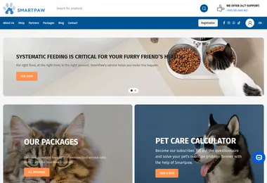 Screenshot of smartpaw.ge