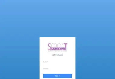 Screenshot of smartpharmsale.ge