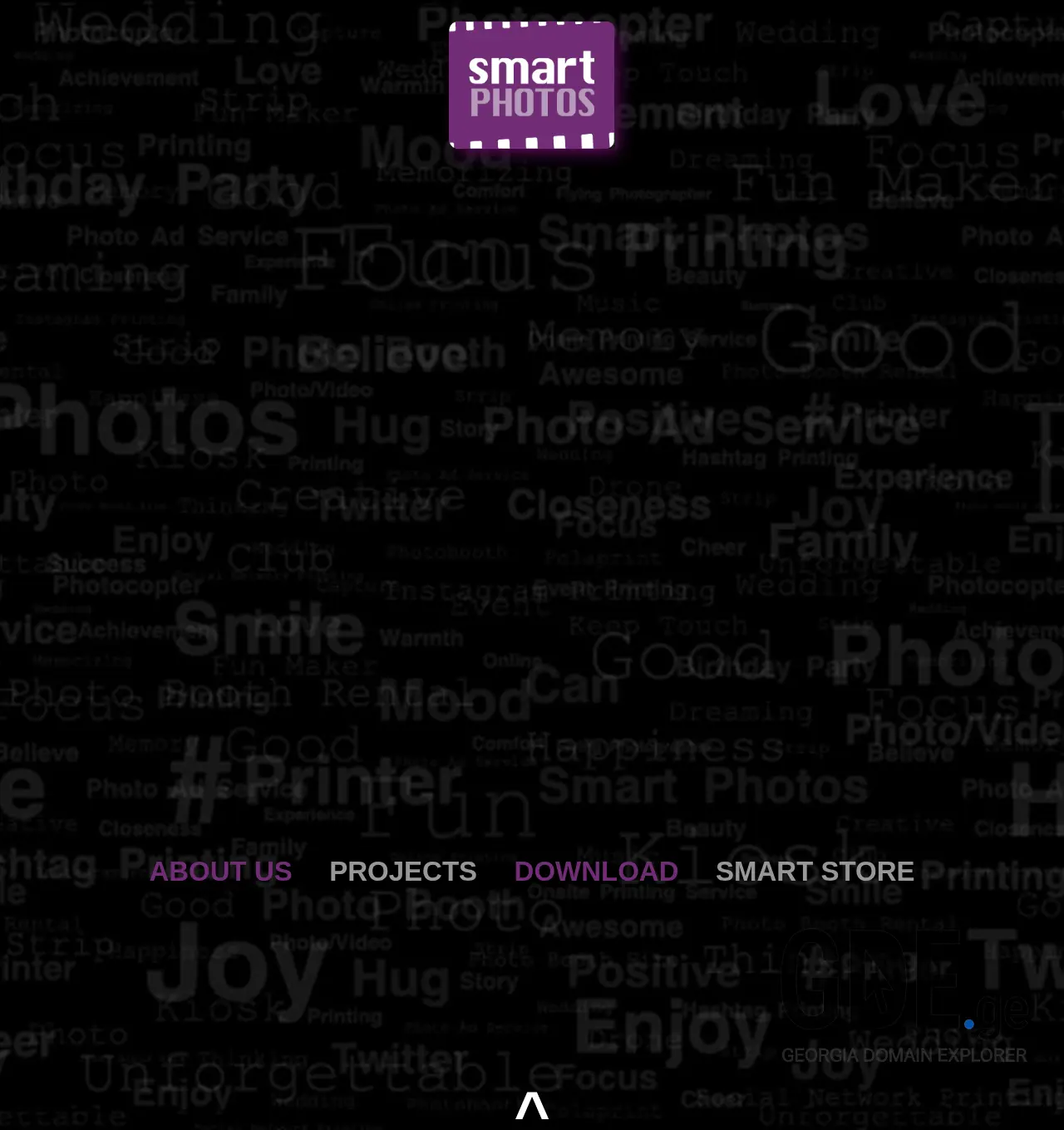 Screenshot of the site smartphotos.ge at 2025-11-29