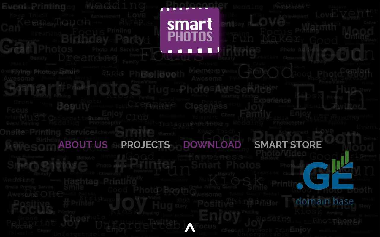 Screenshot of the site smartprojects.ge