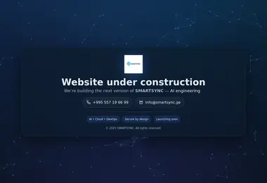 Screenshot of smartsync.ge