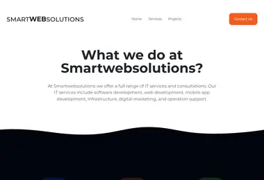Screenshot of smartwebsolutions.ge