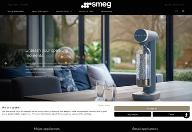 Screenshot of smeg.ge