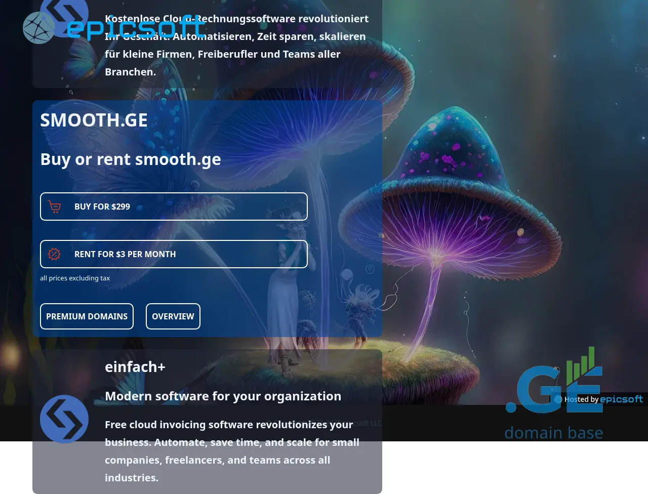 Screenshot of the site smooth.ge