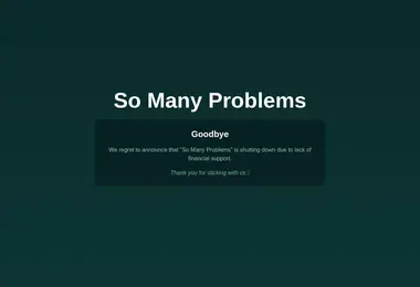 Screenshot of so-many-problems.ge