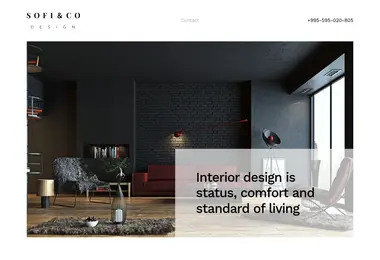 sofidesign.ge-ის ეკრანის სურათი