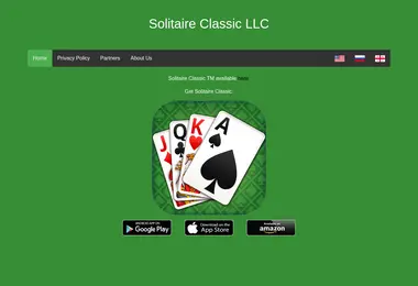 Screenshot of solitaireclassic.ge